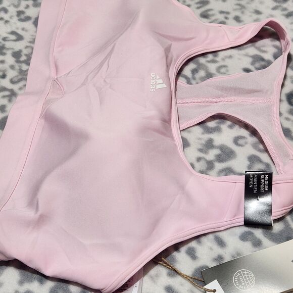 Under Armour Sports Bra Size XL D-DD Pink Medium support - Picture 2 of 13